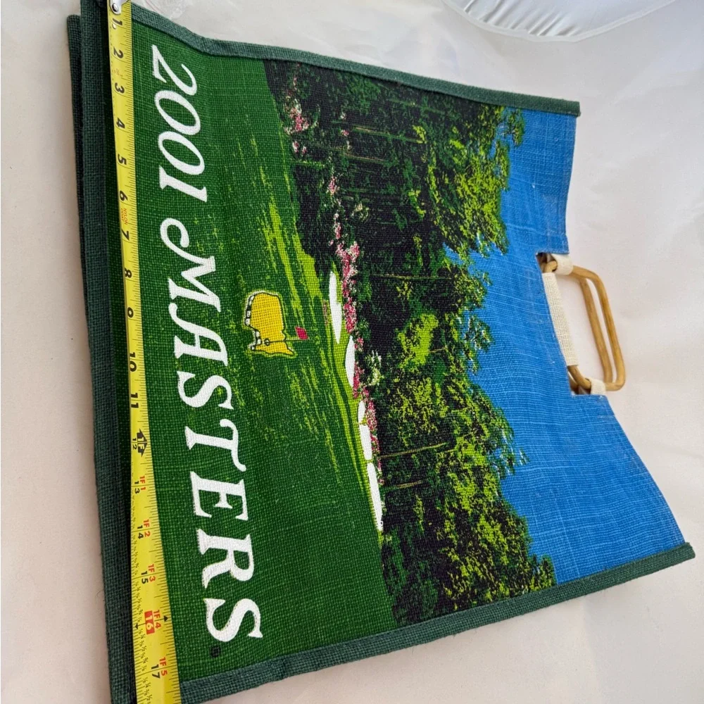 Masters Green and Blue Tote Bag - Picture 6 of 9